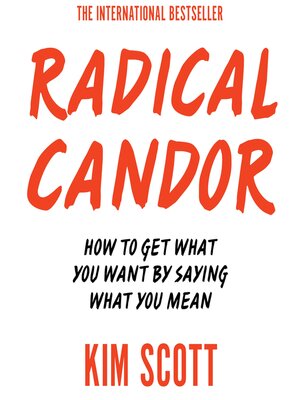 cover image of Radical Candor